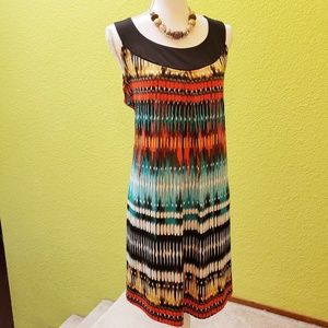 🍒BOGO! EnFocus Sleeveless Dress, Sz 16W, EUC!